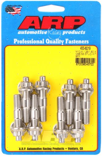 Picture of ARP M10 X 1.251.50 X M55 Stainless Steel Accessory Studs (8 pack)