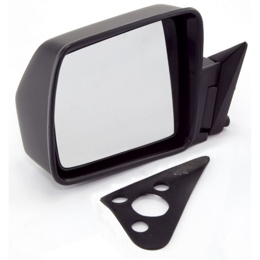 Picture of Omix Black Manual Left Side Mirror 84 - 96 Cherokee (XJ)
