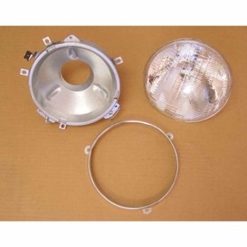 Picture of Omix Headlight Assembly With Bulb 72 - 86 Jeep CJ Models