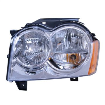 Picture of Omix Left Headlight Assembly 05 - 10 Grand Cherokee (WK)
