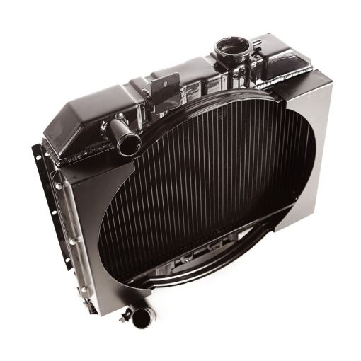 Picture of Omix Radiator w Fan Shroud 2 Row - 41 - 52 Willys Models