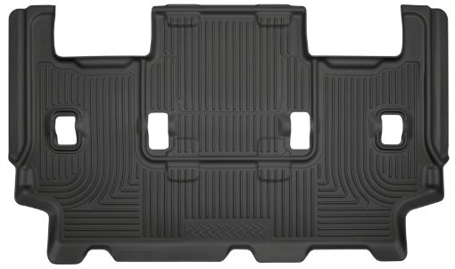 Picture of Husky Liners 07 - 10 Ford ExpeditionLincoln Navigator WeatherBeater 3rd Row Black Floor Liner