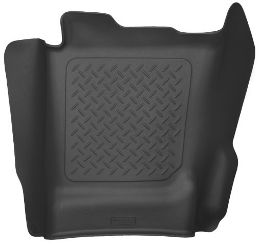 Picture of Husky Liners 14 - 16 GM SilveradoTahoeSuburbanEscalade X - Act Contour Black Center Hump Floor Liners