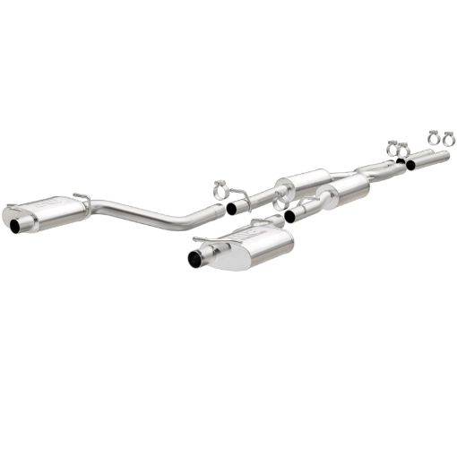 Picture of MagnaFlow Cat - Back SS 2.5in Dual Split Rear Exit (OEM Tips) 15 - 16 DodgeChrysler Charger300 5.7L V8
