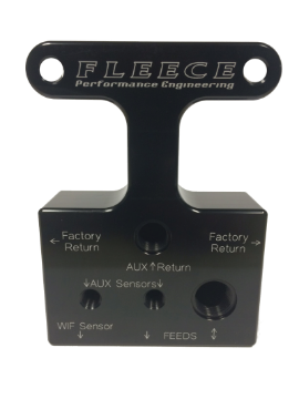 Picture of Fleece Performance 07.5 - 09 Dodge 6.7L Cummins 3rd Gen Fuel Distribution Block