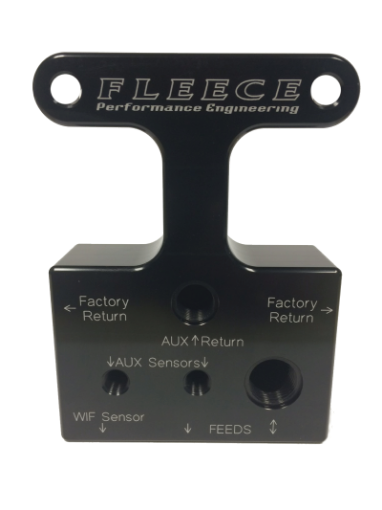 Picture of Fleece Performance 07.5 - 09 Dodge 6.7L Cummins 3rd Gen Fuel Distribution Block