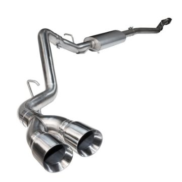 Picture of Kooks 2015 Ford F150 Coyote 5.0L 4V OEM x 3in SS Catback Exhaust w Polished Tips