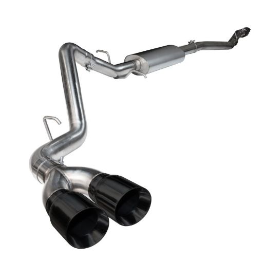 Picture of Kooks 2015 Ford F150 Coyote 5.0L 4V OEM x 3in SS Catback Exhaust w Black Tips