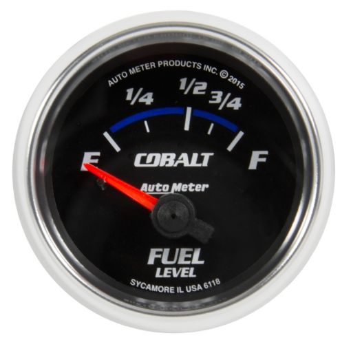 Picture of Autometer Cobalt Gauge Fuel Level 2 116in 16e To 158f Elec Cobalt