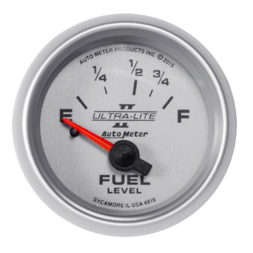 Picture of Autometer Ultra - Lite II Gauge Fuel Level 2 116in 16e To 158f Elec Ultra - Lite II