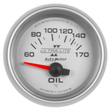Picture of Autometer Ultra - Lite II Gauge Oil Temp 2 116in 60 - 170f Electric Ultra - Lite II
