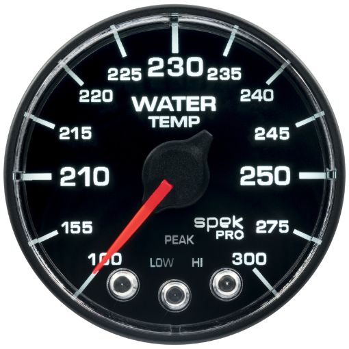 Picture of Autometer Spek - Pro - Nascar 2 - 116in Water Temp 100 - 300F Bfb Ecu