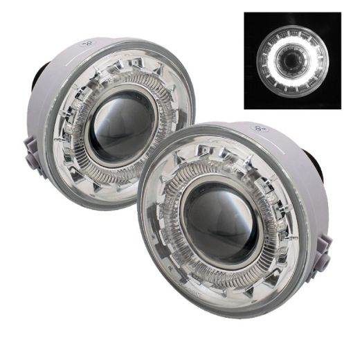 Picture of Spyder Ford F150 06 - 10 Halo Projector Fog Lights wswch Clear FL - P - FF15006 - HL