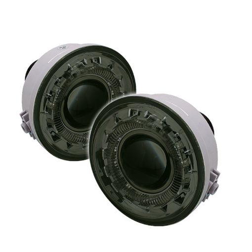 Picture of Spyder Ford F150 06 - 10 Halo Projector Fog Lights wswch Smke FL - P - FF15006 - HL - SM