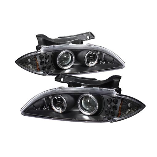 Picture of Spyder Chevy Cavalier 95 - 99 Projector Headlights LED Halo replaceanle LEDs Blk PRO - YD - CCAV95 - BK
