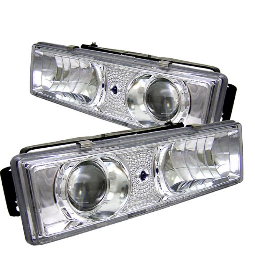 Picture of Spyder Chevy CK Series 1500 88 - 99 Projector Headlights Chrm High 9005 (Not Include) PRO - YD - CCK88 - C