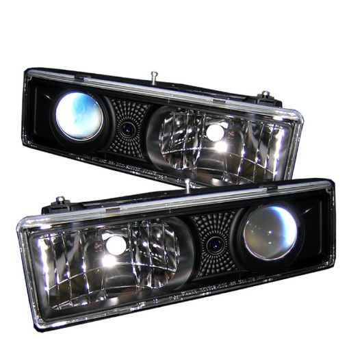 Picture of Spyder Chevy CK Series 1500 88 - 99Projector Headlights Blk High 9005 (Not Included) PRO - YD - CCK88 - BK