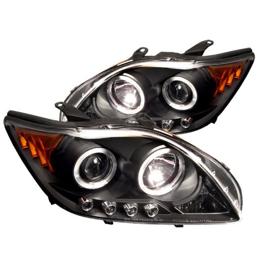 Picture of Spyder Scion TC 05 - 07 Projector Headlights LED Halo - Replaceable LEDs Blk PRO - YD - TTC04 - HL - AM - BK