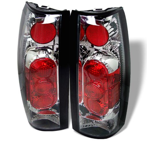 Picture of Spyder Chevy CK Series 1500 88 - 98GMC Sierra 88 - 98 G2 Euro Style Tail Lights Chrm ALT - YD - CCK88G2 - C
