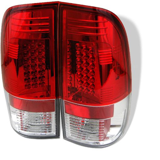 Picture of Spyder Ford F150 side 97 - 03F250350 Duty 99 - 07 LED Tail Lights Red Clear ALT - YD - FF15097 - LED - RC