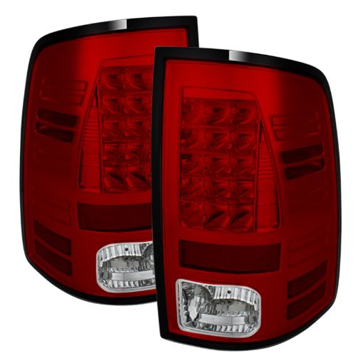 Picture of Spyder Dodge Ram 1500 13 - 14 13 - 14 LED Tail Lights LED Model only - Red Clear ALT - YD - DRAM13 - LED - RC