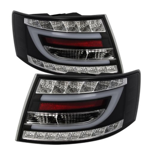 Picture of Spyder Audi A6 05 - 08 4Dr Sedan( not fit Quattro) Light Bar LED Tail Lights Blk ALT - YD - AA605 - LBLED - BK