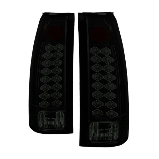 Picture of Spyder Chevy CK Series 1500 88 - 98GMC Sierra 88 - 98 LED Tail Lights Blk Smke ALT - YD - CCK88 - LED - BSM