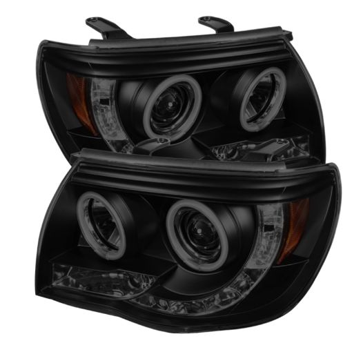 Picture of Spyder Toyota Tacoma 05 - 11 Projector Headlights CCFL Halo LED Blk Smke PRO - YD - TT05 - CCFL - BSM