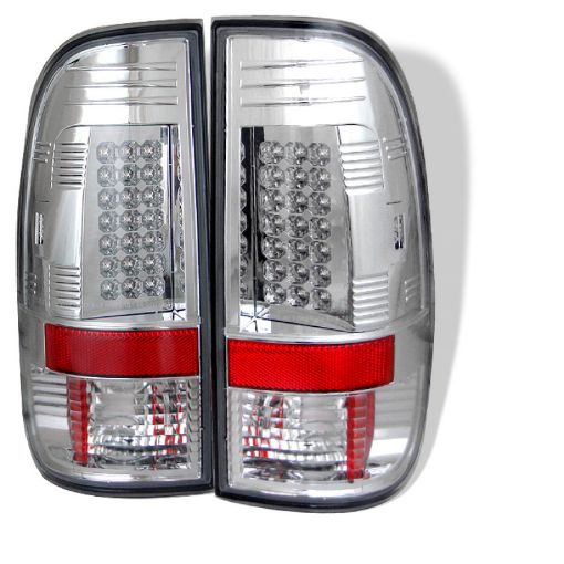 Picture of Spyder Ford F150 side 97 - 03F250350450 Super Duty 99 - 07 LED Tail Lights Chrm ALT - YD - FF15097 - LED - C