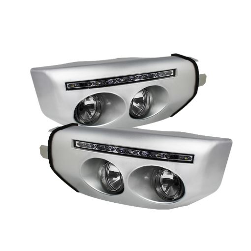 Picture of Spyder Toyota FJ Cruiser 07 - 14 Fog Lights W LED Daytime Running Lights wswch - Clear FL - DRL - TFJ07 - C