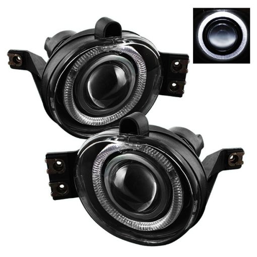 Picture of Spyder DODGE RAM 1500 2002 - 2005 Halo Projector Fog Lights wswch Clear FL - P - DRAM02 - HL