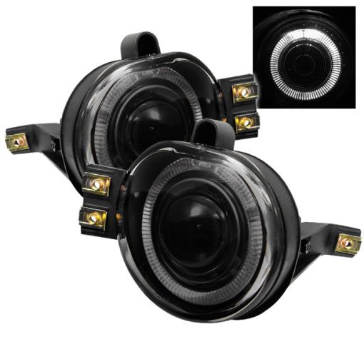Picture of Spyder DODGE RAM 1500 2002 - 2005 Halo Projector Fog Lights wswch Smke FL - P - DRAM02 - HL - SM