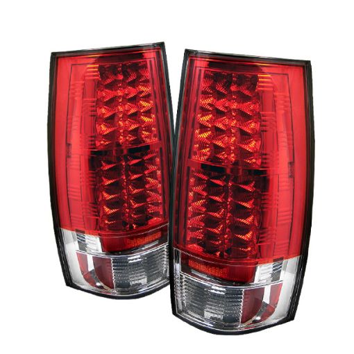 Picture of Spyder Chevy SuburbanGMC YukonYukon Denali 07 - 14 LED Tail Lights Red Clear ALT - YD - CSUB07 - LED - RC