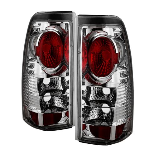Picture of Spyder Chevy Silverado 15002500 99 - 02 (Not Stepside) Euro Style Tail Lights Chrm ALT - YD - CS99 - C