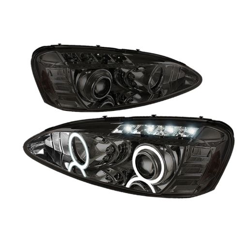 Picture of Spyder Pontiac Grand Prix 04 - 08 Projector Headlights LED Halo LED Smke PRO - YD - PGP04 - HL - SMC