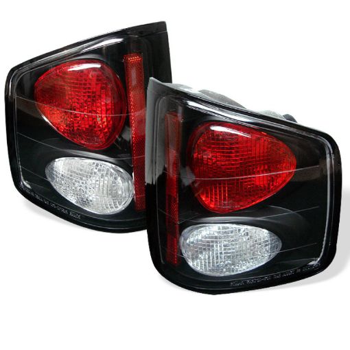 Picture of Spyder Chevy S10 94 - 04GMC Sonoma 94 - 04Isuzu Hombre 96 - 00 Euro Tail Lights Blk ALT - YD - CS1094 - BK