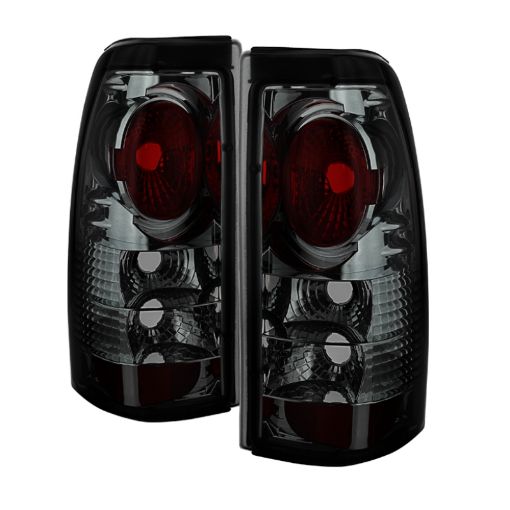Picture of Spyder Chevy Silverado 15002500 99 - 02 (Not Stepside) Euro Style Tail Lights Smke ALT - YD - CS99 - SM