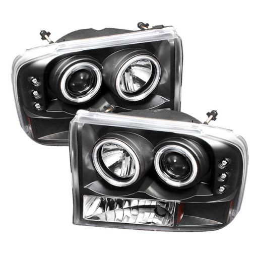 Picture of Spyder Ford F250 Super Duty 99 - 04 Projector Version 2 CCFL Halo LED Blk PRO - YD - FF25099 - 1P - G2 - CCFL - BK