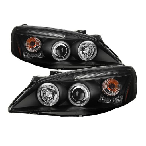Picture of Spyder Pontiac G6 24DR 05 - 08 Projector Headlights LED Halo LED Blk PRO - YD - PG605 - HL - BK