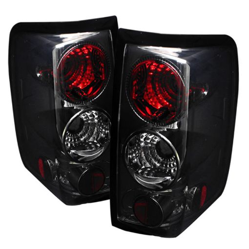 Picture of Spyder Ford F150 side 04 - 08 (Not Fit Heritage SVT)Euro Tail Lights Smke ALT - YD - FF15004 - SM