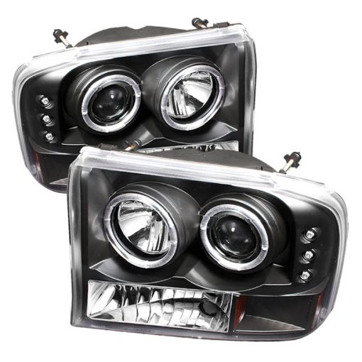 Picture of Spyder Ford F250 Super Duty 99 - 04 Projector Version 2 LED Halo LED Blk PRO - YD - FF25099 - 1P - G2 - BK