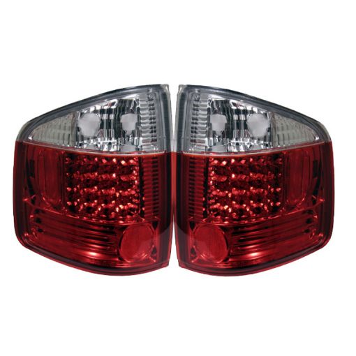 Picture of Spyder Chevy S10 94 - 04 Isuzu Hombre 96 - 00 LED Tail Lights Red Clear ALT - YD - CS1094 - LED - RC