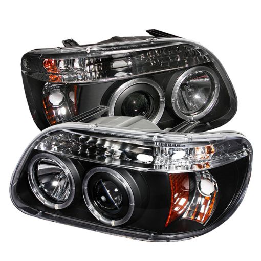 Picture of Spyder Ford Explorer 95 - 01 1PC Projector Headlights LED Halo Blk PRO - YD - FEXP95 - HL - 1PC - BK