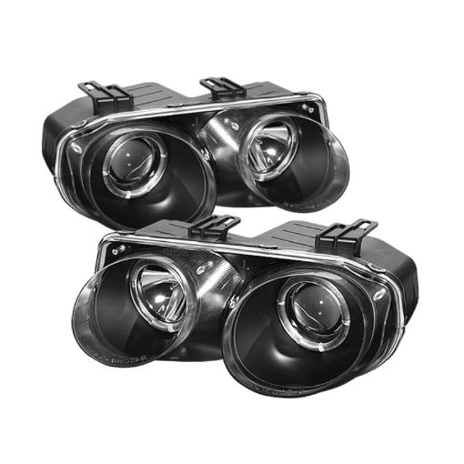 Picture of Spyder Acura Integra 98 - 01 Projector Headlights LED Halo - Black High H1 Low 9006 PRO - YD - AI98 - HL - BK