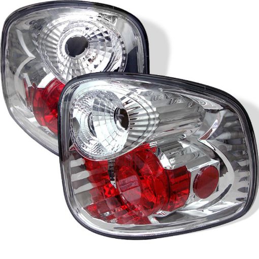 Picture of Spyder Ford F150 Flareside 01 - 03 (Not Fit Supercrew)Euro Style Tail Lights Chrome ALT - YD - FF15001FS - C