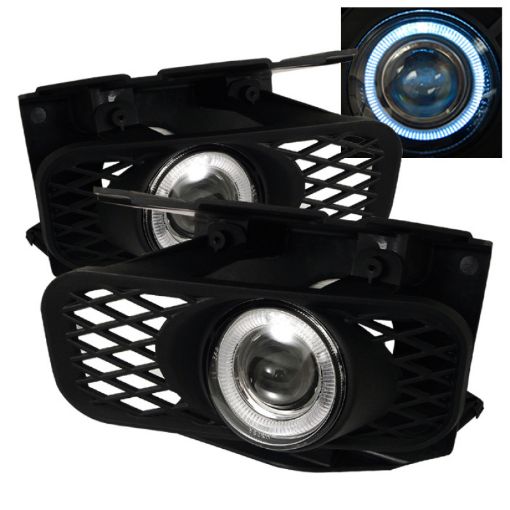 Picture of Spyder Ford F150 99 - 03F150 Heritage 04 Halo Projector Fog Lights wSwitch Clear FL - P - FF15099 - HL