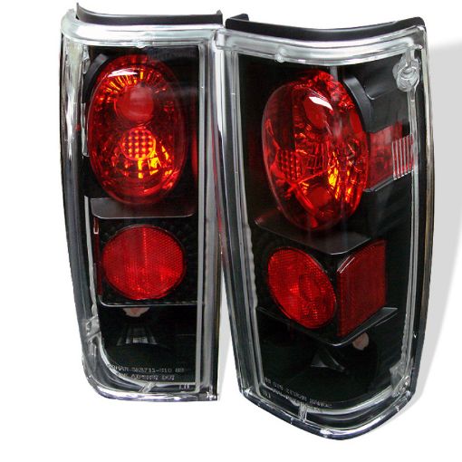 Picture of Spyder Chevy S10S10 Blazer 82 - 93GMC Jimmy 82 - 94 Euro Style Tail Lights Black ALT - YD - CS1082 - BK