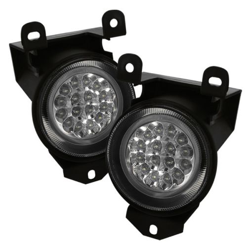 Picture of Spyder GMC Yukon Denali 99 - 06 (Not Fit XLSLT) LED Fog Lights wSwitch Clear FL - LED - GD99 - C