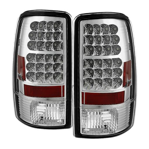 Picture of Spyder Chevy SuburbanTahoe 15002500 00 - 06GMC Yukon LED Tail Lights Chrome ALT - YD - CD00 - LED - C