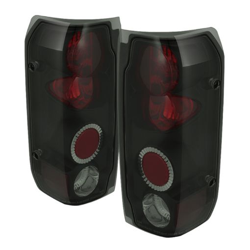 Picture of Spyder Ford F150 87 - 96Ford Bronco 88 - 96 Euro Style Tail Lights Black Smoke ALT - YD - FF15089 - BSM